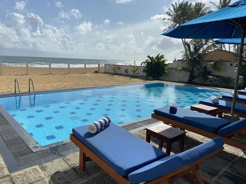 A Spacious Beachfront Villa With A Pool For 8 People In A Prime Location - Image 1