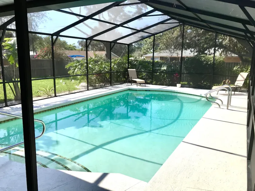 Privater Pool 3 Schlafzimmer, 2 Bäder für 10 ~ 7 Minuten zum Strand - Image 1