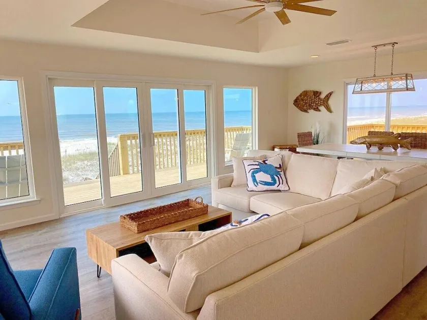 Beach House - Gulf Front! Rätt på stranden! - WIFI - 10 sovplatser - Image 1