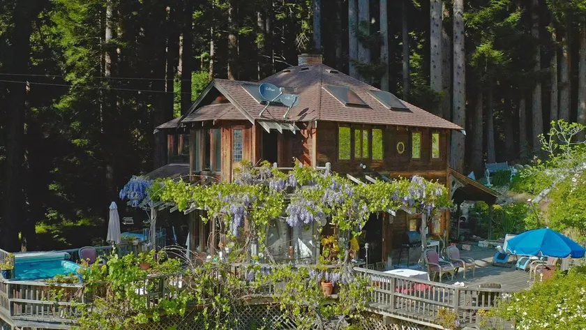 4 soveværelser 3 badeværelser hjem i den majestætiske Redwood skov, Santa Cruz bjergene - Image 1