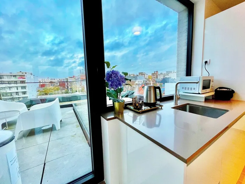 Sparkling Antwerp Penthouse Near Hub - Image 1