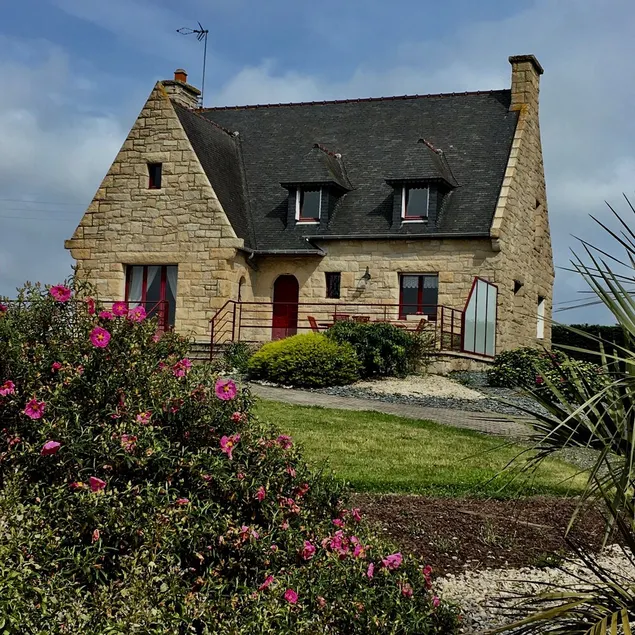 Large stone house facing Brehat Island - Sea view - Image 1