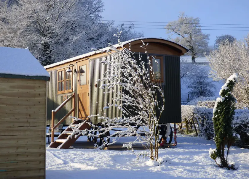 Luxury Shepherd's Hut with Stunning Views - Image 1
