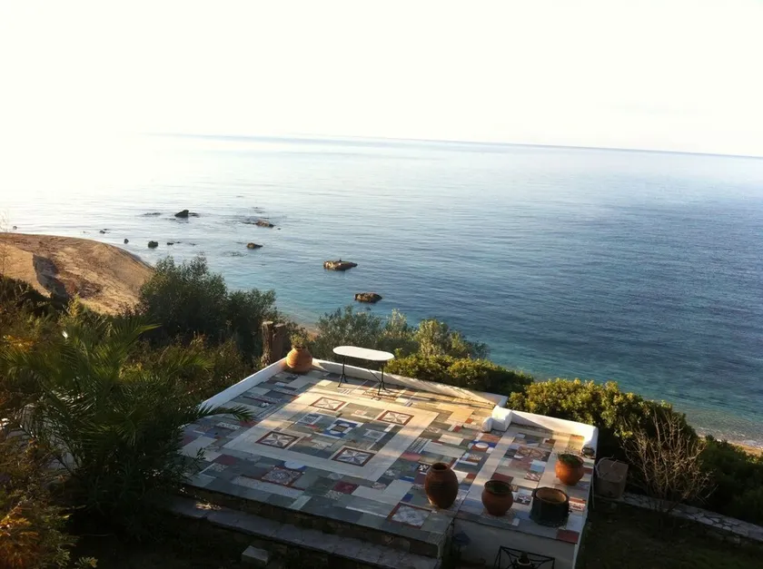 Villa Efelli: Beautiful seafront traditional Greek style villa, Ionian Coast - Image 1
