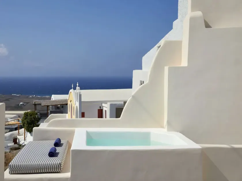 Luxury Santorini Villa Villa Elysian Pente Private Pool 2 Bedrooms - Image 1