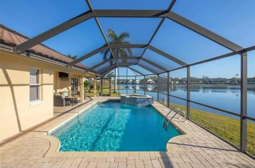 Naples Lakefront pool-spa home - Image 1