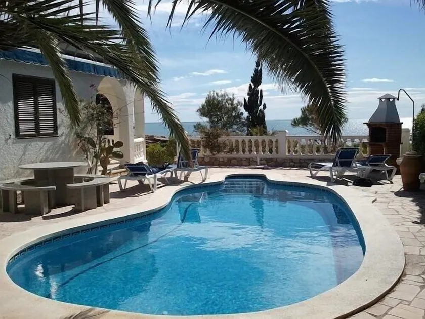 Cottage on the beach - incredible view of the sea - private pool - Image 1