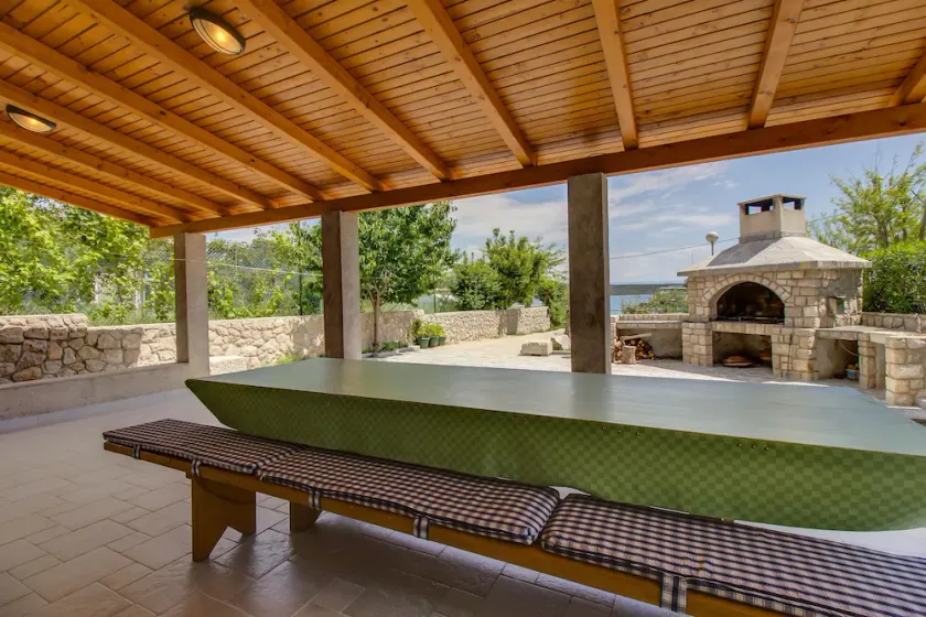 Appartement de deux chambres avec la terrasse et la vue sur le mer Nerezine, Losinj (A-11815-c) - Image 1