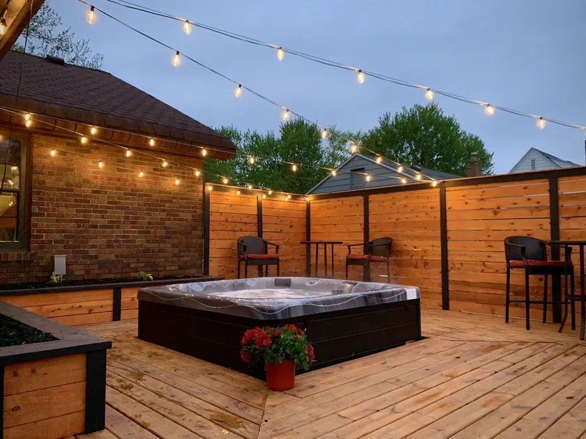 HOT TUB | Decked Out Oasis | Nespresso Coffee Bar - Image 1