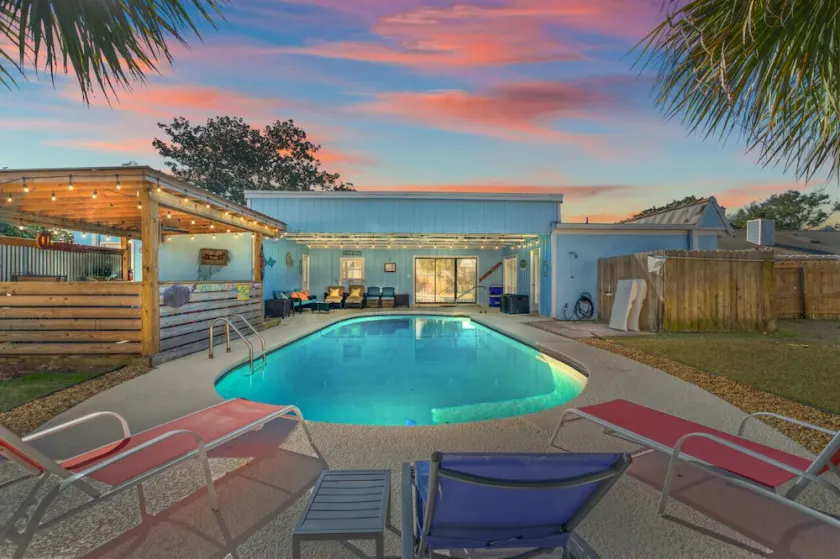 The Tiki Hut ~ Tropical Retreat with Pool, Tiki Bar, Game Room & Dog-Friendly Vibes - Image 1