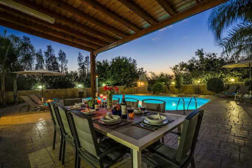 Villa Astro -  a beach villa with heated pool that sleeps 8 guests  in 4 bedrooms - Image 1