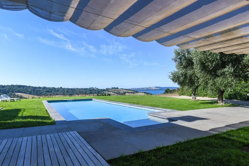 MODERNE VILLA LAKE VIEW in der Nähe von Rom, privater Pool, WI-FI - Image 1