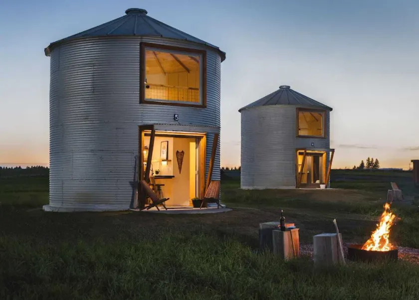Clark Farm Silos #4 - Scenic Mountain Views - Image 1