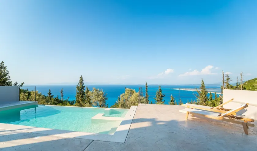 Ionion Theasis Villa, endless sea view, private pool & Jacuzzi - Image 1