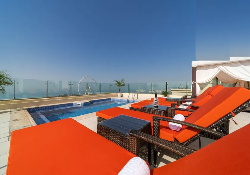 DUBAI Jbr Amazing huge 5BDR PENTHOUSE of 650 m.q. private Terrace roof Pool - Image 1