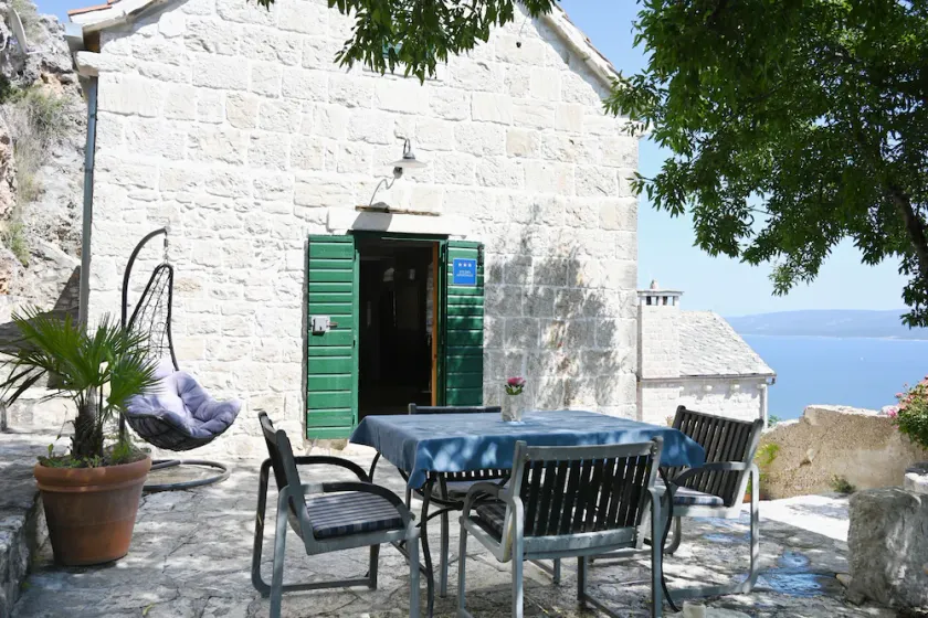 Sea view, Terrace, All use, Dogs welcome, Stone house, Wifi,Garden, - Image 1