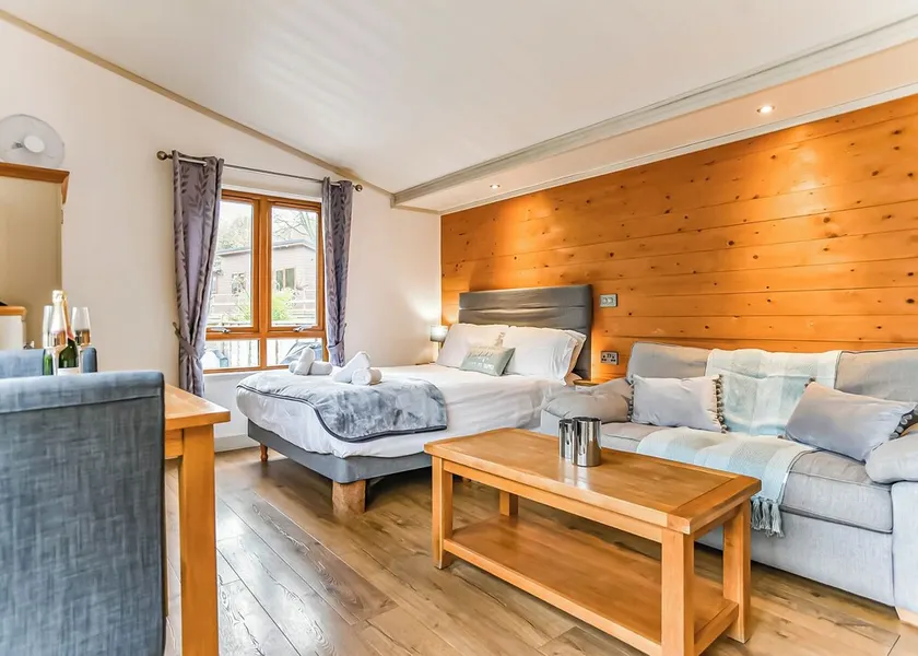 Large modern studio lodge with one double. - Image 1