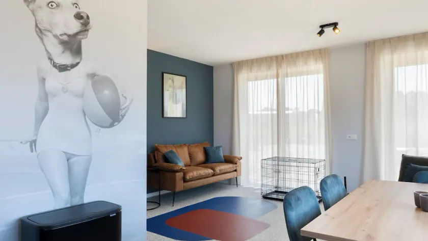Spacious apartment for 4 people, with various facilities for your dog - Image 1