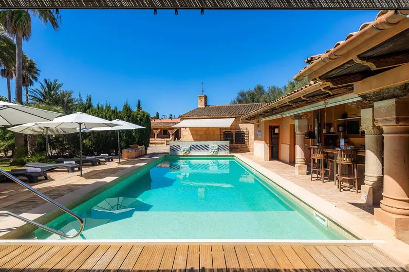 Villa Es Revellar avec terrasse solarium et restaurant dans un agrotourisme - Image 1