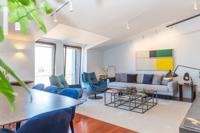 Príncipe Real 3 - Lookout, Luxurious three bedroom apartment overlooking the Tagus! - Image 1