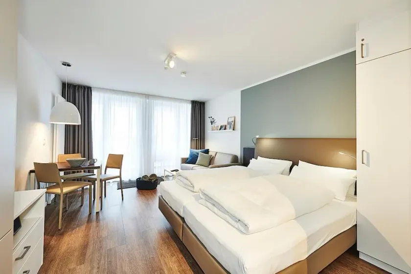 1-zimmer Apartment in Strandnähe mit Balkon und Inkl. Schwimmbad- & Saunanutzung - Image 1