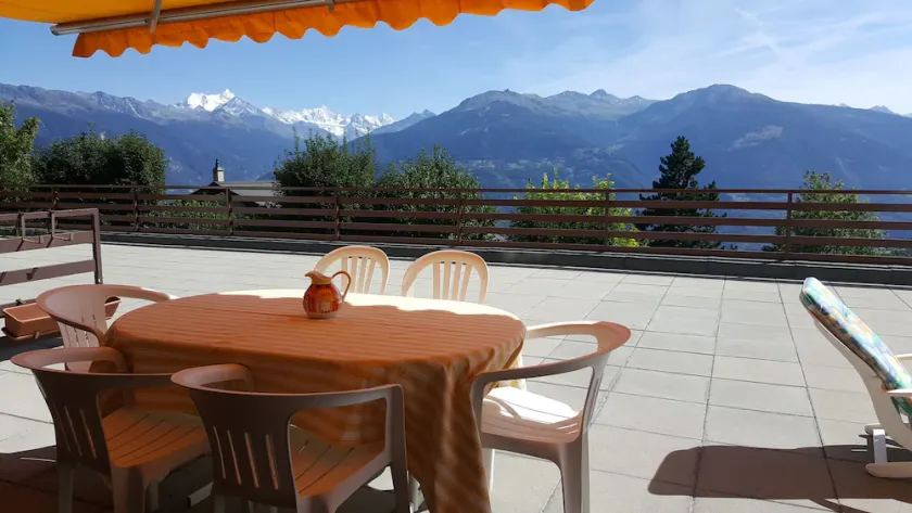 Sunny 2 BR w large terrace, stunning views & pool - Image 1