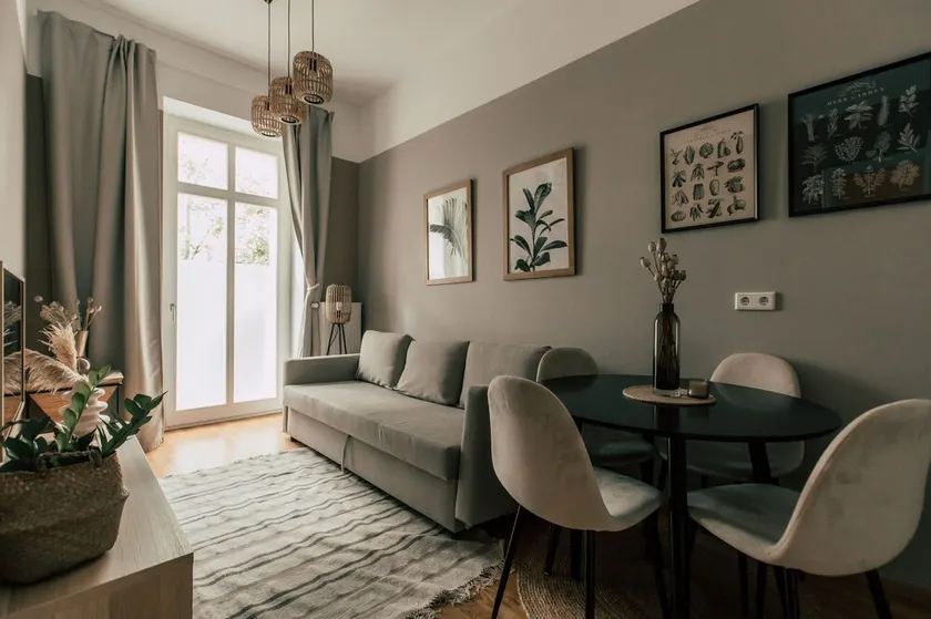 *Boho* 2-room apartment with a kitchen, dining area, and balcony - Luga Homes - Townhouse - Image 1
