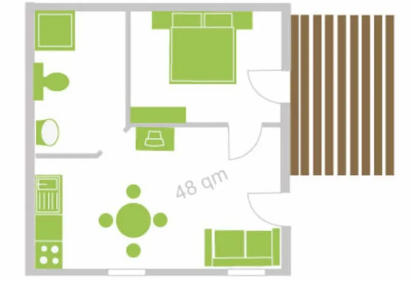 Ferienwohnung 4 - 48qm (2-4 Personen) - Weichaer Hof FBS Sonja Fritsch & Hagen - Image 1