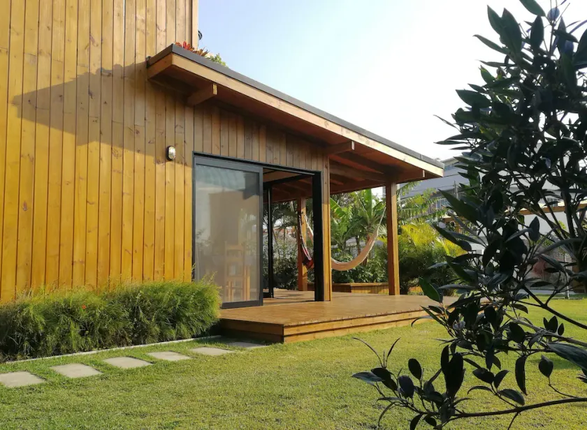 EcoHouse intimista e jardim tropical à 200m praia - Image 1