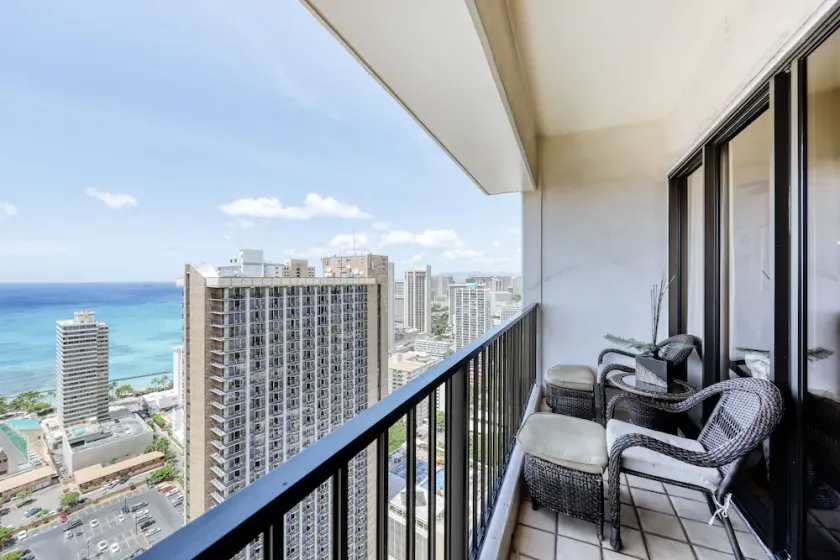 Bel appartement w / vue sur l'océan, piscine partagée / jacuzzi - près de la plage - Image 1