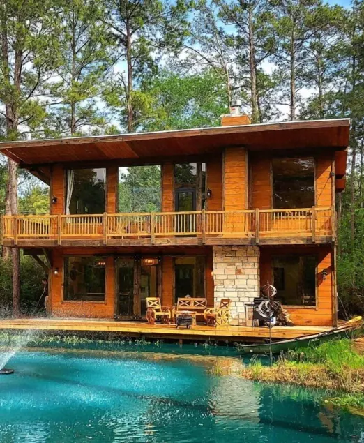 Waterfront Container House In A Magical Forest! - Image 1