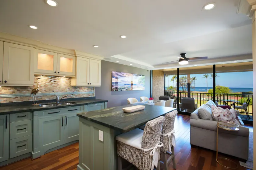 Luxury Beachfront Remodel ★ 180° Views ★ Epic Sunsets at Luana Kai D203 - Image 1