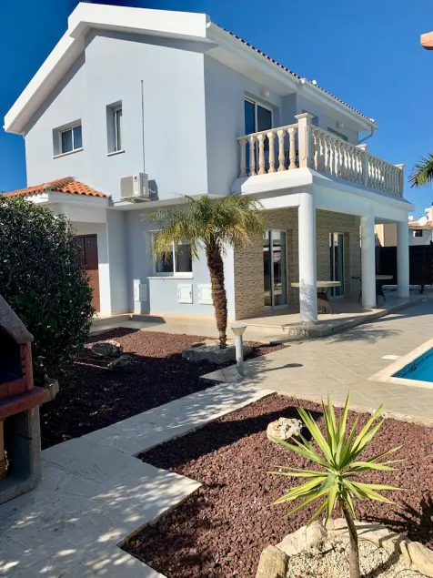 Private Villa With Large Private Pool Situated In Coral Bay, Paphos, Cyrprus - Image 1