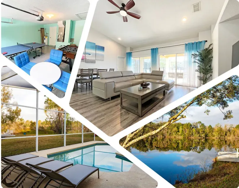 Unique lakeside pool home less than 20 mins from Disney - Image 1