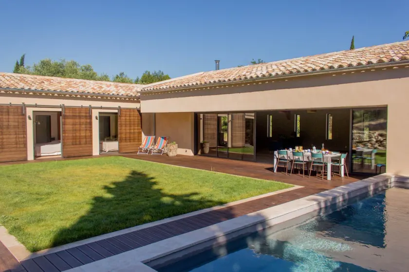 Maison de la colline - Single-storey architect-designed house with pool and spa - Image 1