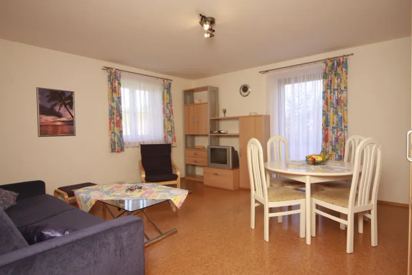 05 Apartment Adelholzen for 3 pers., kitchen, 1 living room, 1 bedroom, balcony - Image 1