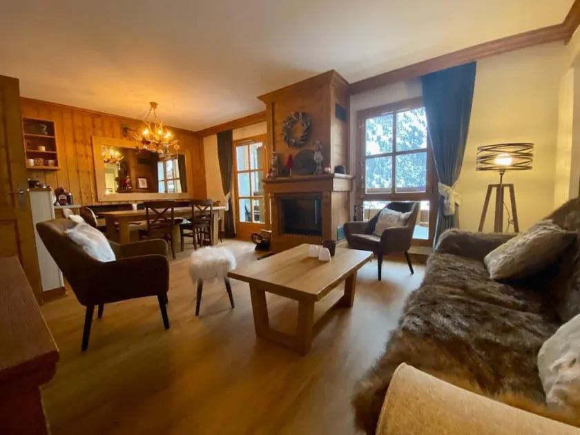 Chalet Mont Blanc Arc 1950 - Ski-in Ski-out 2 Schlafzimmer Duplex, Schlafmöglichkeiten für 8 - Image 1