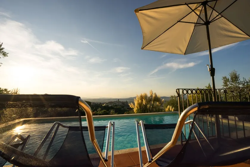 Unabhängiger Teil einer Villa mit Pool in der Nähe von Assisi - Image 1