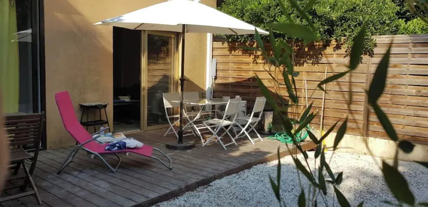 Studio 2/3 pers with garden. - Image 1