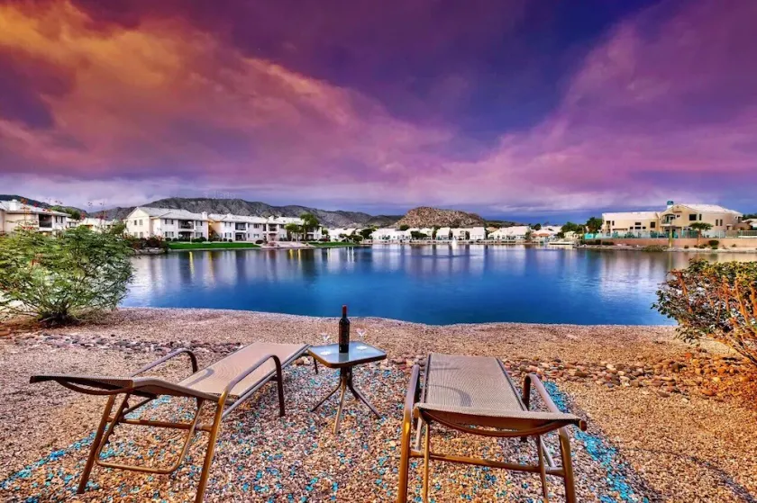 Stunning 2 Bedroom Lakefront with Incredible Views. Senior Friendly Single Level - Image 1