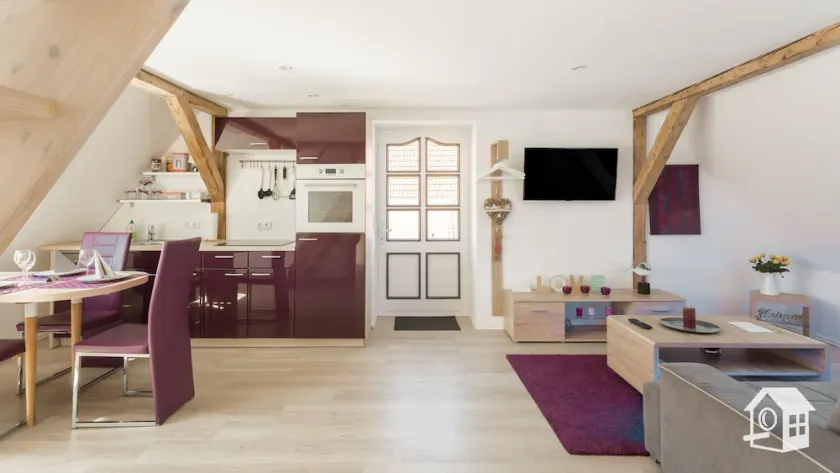 Exclusive apartment with rural idyll, about 850m from the beach - Hus sea air - Image 1