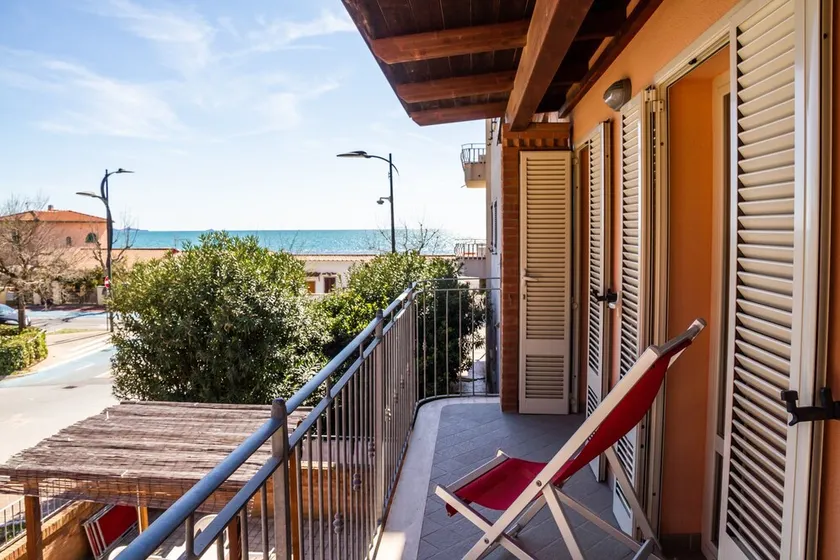 Appartement de vacances 'Fuoco' avec vue sur mer et balcon - Image 1