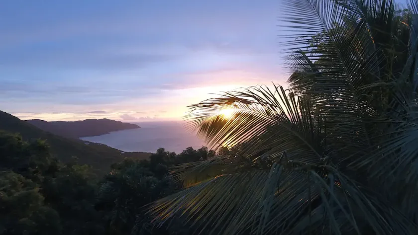 Beautiful mountain top cottage with a gorgeous view of the Caribbean Sea - Image 1