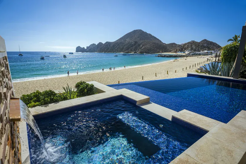 Villa Marena: 5BR Beachfront Villa, Medano Beach & Cabo Arch Views - Image 1