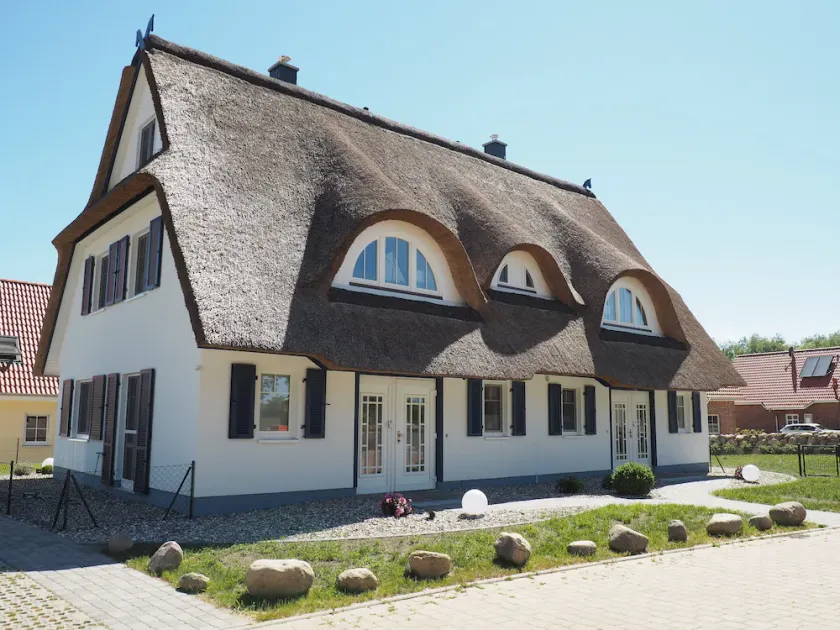 Coastal Dream: \"Vacation Dreams Under a Thatched Roof\" - Image 1