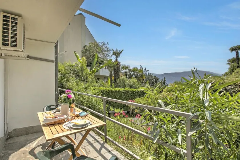 Studio w/Panoramic view, Shared Pool, Garden & Terrace, Agno, Switzerland - Image 1