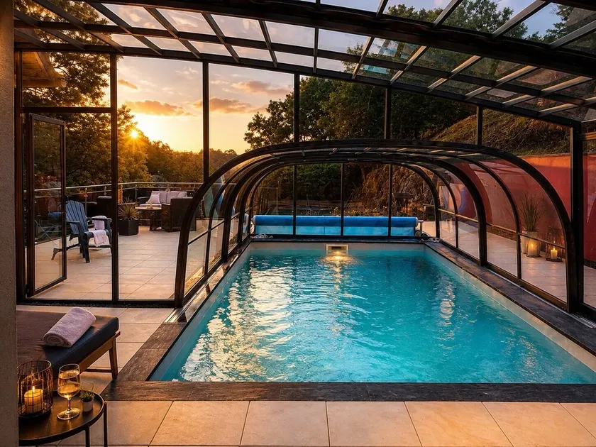 Villa med bastu och uppvärmd inomhuspool i Bretagne för 8 personer - Image 1