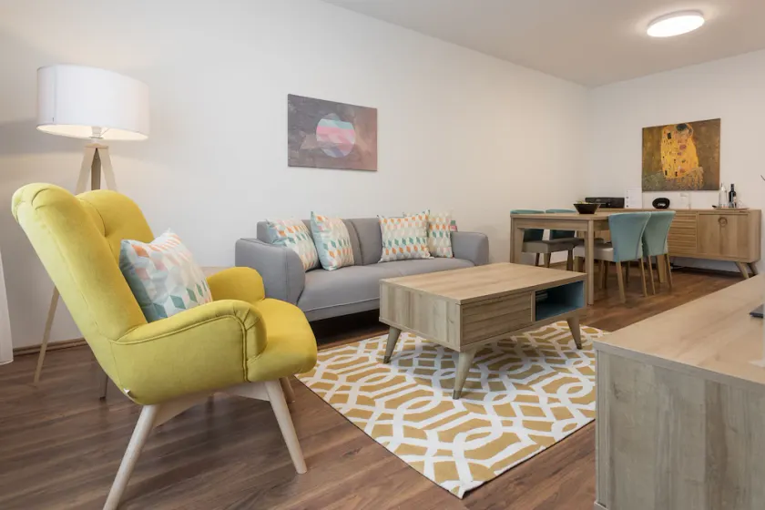 2 Bedroom Modern Quiet Suite with Spacious Terrace / close to Metro line #3of4 - Image 1
