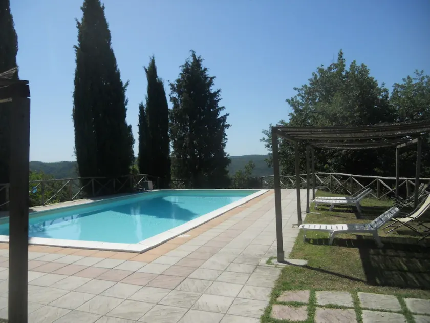 Bondegård med panoramaudsigt pool stor ejendom i hjertet af det toscanske - Image 1