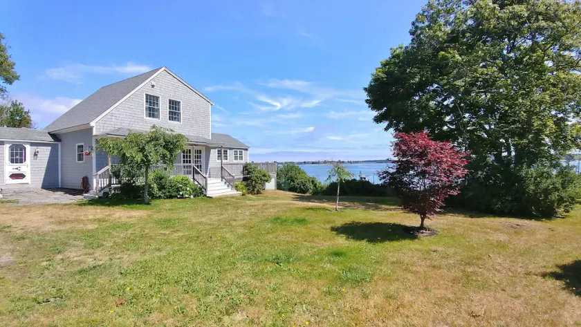 Moorings - Enjoy sweeping sunrises from this waterfront home on Basin Point. - Image 1